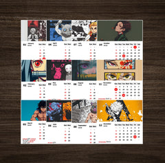 Slayer Premium Table Desk Calendar