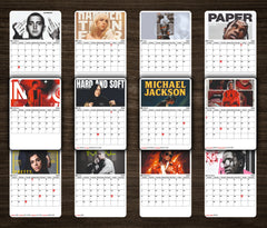WORLD POPS Premium Table Desk Calendar