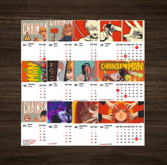 Chainsaw Premium Table Desk Calendar