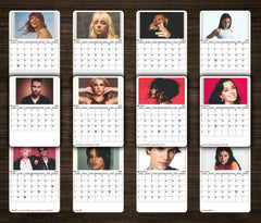Global Pops Premium Table Desk Calendar