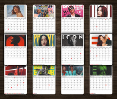 WORLD Singers Premium Table Desk Calendar