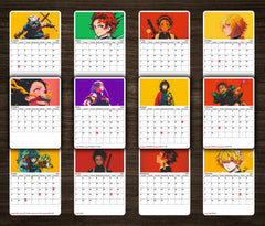 Demon Slayer Premium Table Desk Calendar