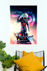 Red Bull Racing Grand Prix Winner Wall Poster (Formula Poster)