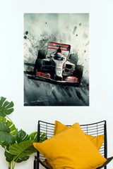 Formula Racing Speed Storm Edition Wall Poster (Formula Poster)