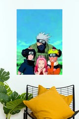 Naruto Team Seven Friendship Wall Poster (Anime Posters)