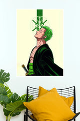 Roronoa Zoro Legendary Swordsman Wall Poster (Anime Posters)