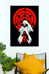 Madara Uchiha Eternal Rinnegan Power Wall Poster (Anime Posters)