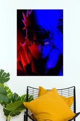 Kakashi Hatake Sharingan Shadow Power (Anime Posters)