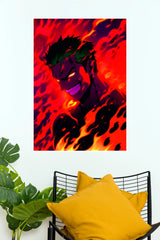 Roronoa Zoro Inferno Demon (Anime Posters)