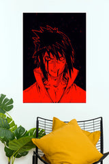 Sasuke Uchiha Crimson Sharingan (Anime Posters)