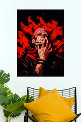 Ryomen Sukuna Crimson King (Anime Posters)