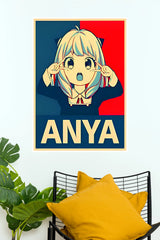 Anya Forger Cute Expression | Spy x Family Wall Poster (Anime Posters)