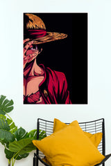 Monkey D Luffy Shadow of the Pirate King (Anime Posters)