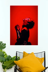 Dark Redemption Red Anime Wall Poster (Anime Posters)