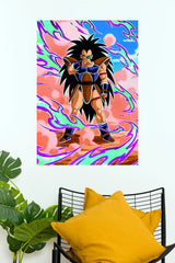 Raditz Saiyan Warrior Dragon Ball Wall Poster (Anime Posters)