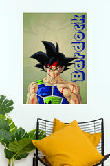 Bardock Legendary Saiyan Warrior Dragon Ball Wall Poster (Anime Posters)