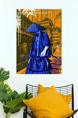 Blue Ronin Future of the Blade Samurai Wall Poster (Anime Posters)
