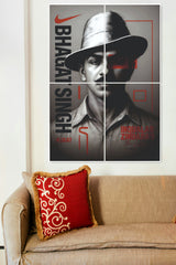 Bhagat Singh Poster | 4 Split Poster