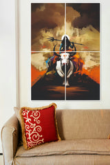 LORD SHIVA | 4 Split Poster