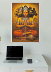 PANCHAMUKHI HANUMAN | 4 Split Poster