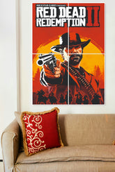 RED DEAD REDEMPTION II | 4 Split Poster