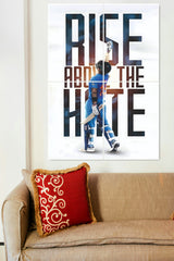RISE ABOVE THE HATE VIRAT KOHLI | 4 Split Poster