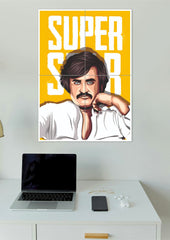 SUPERSTAR RAJINIKANTH | 4 Split Poster