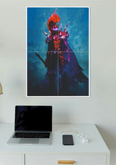 THE BLOOD RED | 4 Split Poster