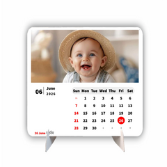 Cute Little Baby Premium Table Desk Calendar