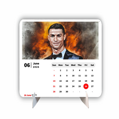 FOOBTALL MAN Premium Table Desk Calendar