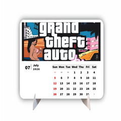Grand Theft Auto Premium Table Desk Calendar