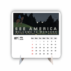 Sky High City Premium Table Desk Calendar