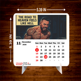 Bodybuilding Premium Table Desk Calendar