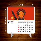 Demon Slayer Premium Table Desk Calendar