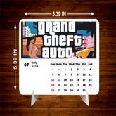 Grand Theft Auto Premium Table Desk Calendar
