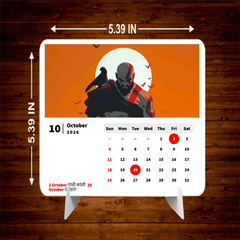 HUNTING Premium Table Desk Calendar