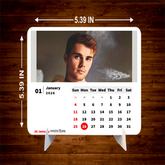 International POP Singers Premium Table Desk Calendar