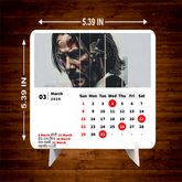 John Wick Premium Table Desk Calendar