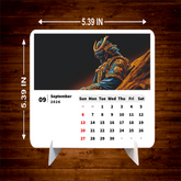 Last Samurai Standing Premium Table Desk Calendar
