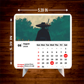 Legend Samurai Premium Table Desk Calendar