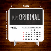 Motivational Quotes Premium Table Desk Calendar