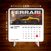Luxury Car Premium Table Desk Calendar