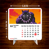 SUPER HERO Premium Table Desk Calendar