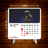 Samurai Premium Table Desk Calendar