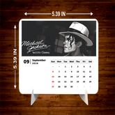 WORLD POP Singers Premium Table Desk Calendar