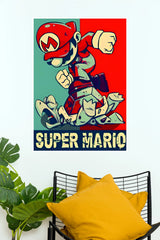 Super Mario Retro Gaming Adventure Wall Poster (Anime Posters)