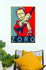 Roronoa Zoro Legendary Swordsman Wall Poster (Anime Posters)