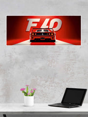 Ferrari F40 | Big Infinity Poster