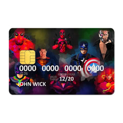 ATM Card Skin - Custom Full Cover - Large Chip