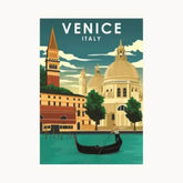 Venice Metal Poster